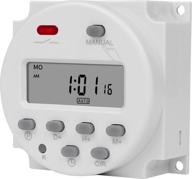 CN101A 24V Dc-Ac Programlanabilir Gecikmeli Zaman Ayarlı Haftalık Röle