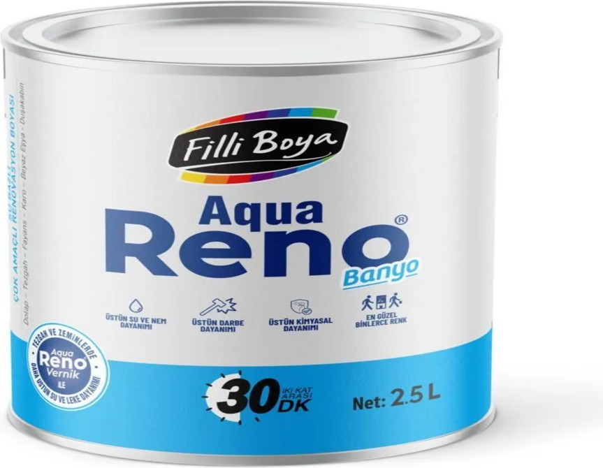 Aqua Reno Banyo Beyaz 2.5l Lt