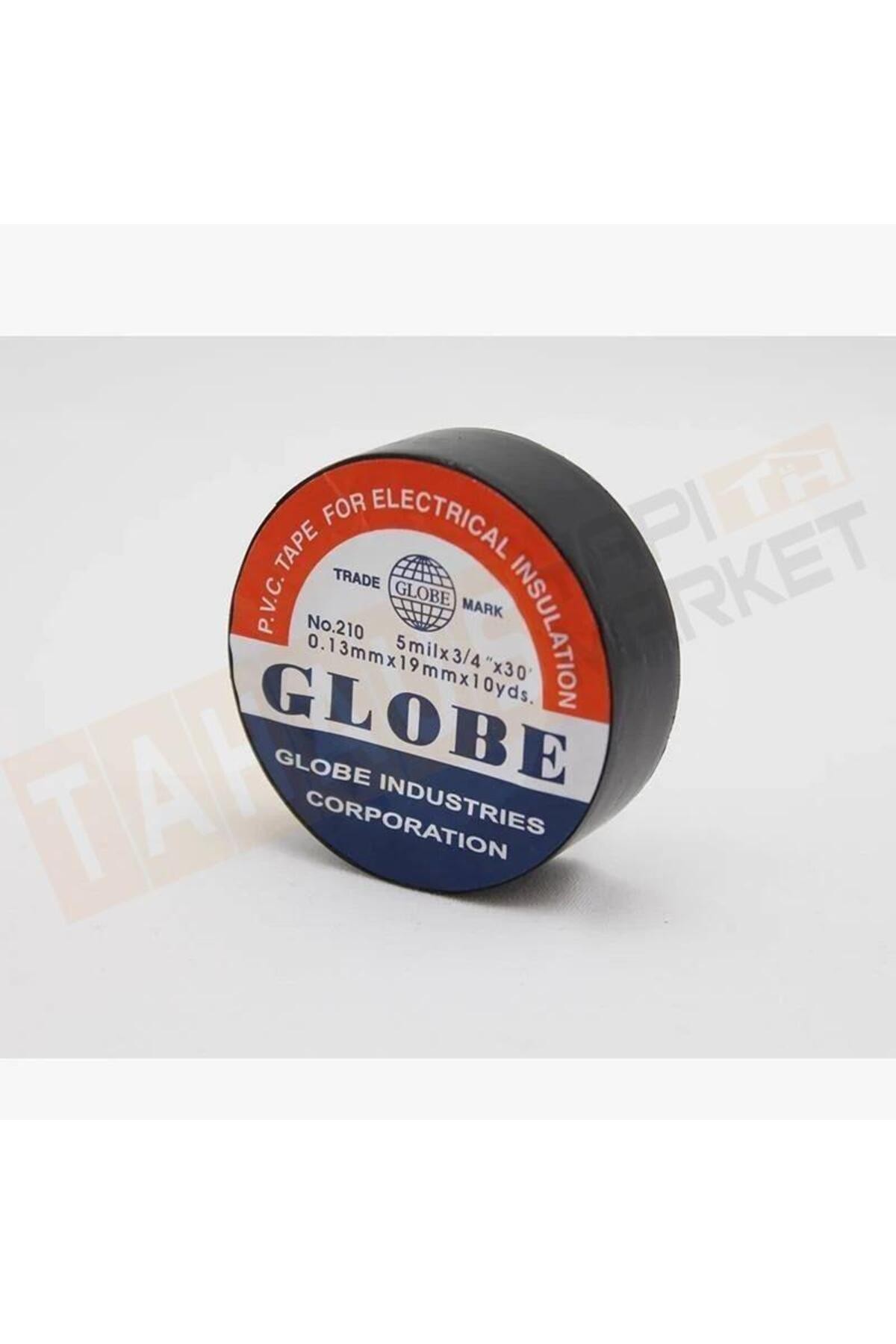 0.13mmx19mmx10 Yrds No.210 Siyah Izole Bant
