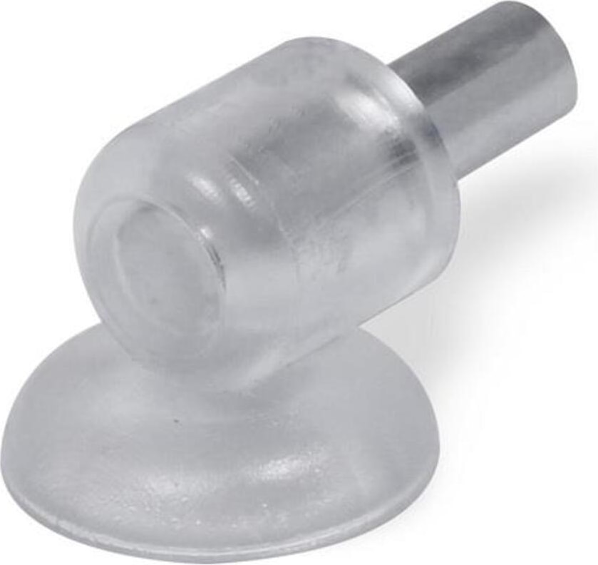 Metal Pvc Vantuzlu Raf Pimi Cam Tutucu 10 Lu Mobilya Bağlantı Elemanları Gri
