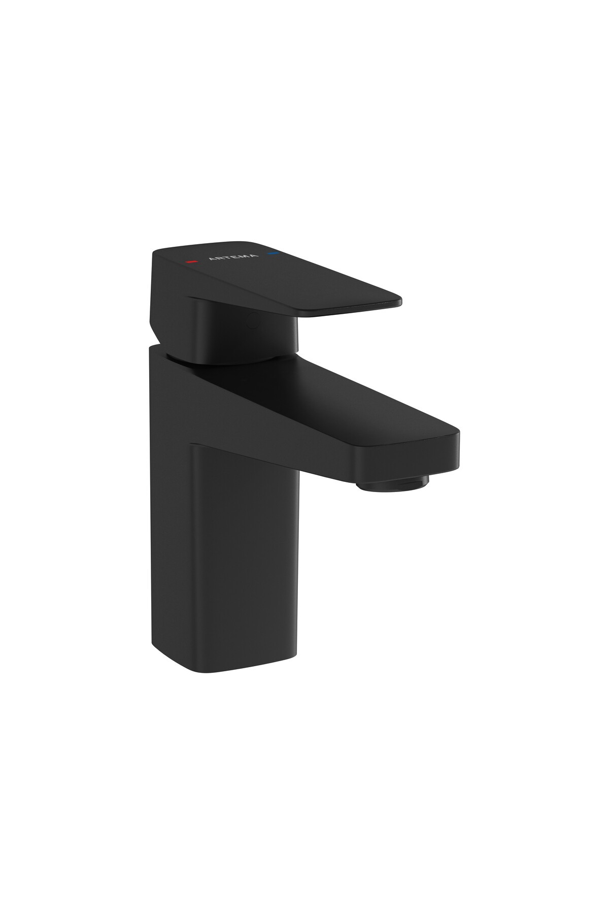 Artema Root Square A4273236 Lavabo Bataryası, Mat Siyah