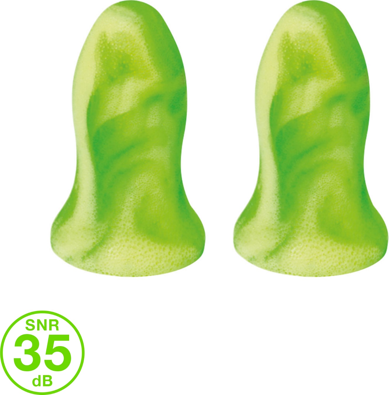 Contours (7400) Ergonomik Tasarımlı - Ders Çalışma - Uyku Kulak Tıkacı - 10 Çift - Standart Beden