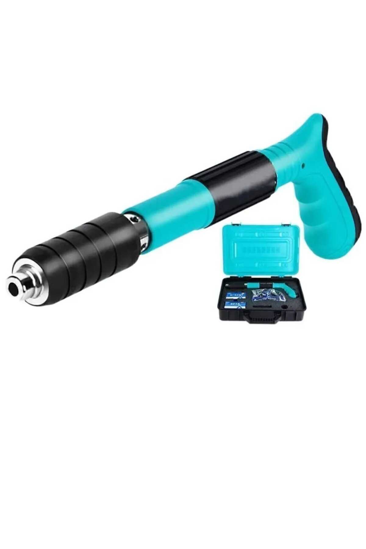 Mekanik Çivi Tabancası Beton Ve Çelik Çivi Tabancası Zımba Perçin Tabancası 25 Adet Çivi Hediye