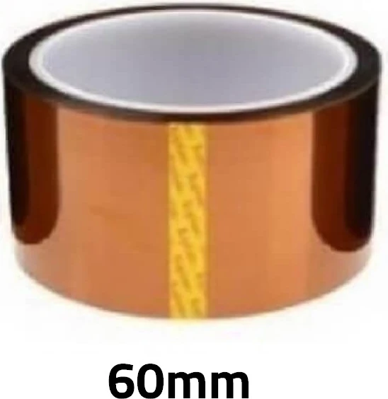 Kapton Bant. Isıya Dayanıklı Termal Bant. Isı Yalıtım Bandı 60MM