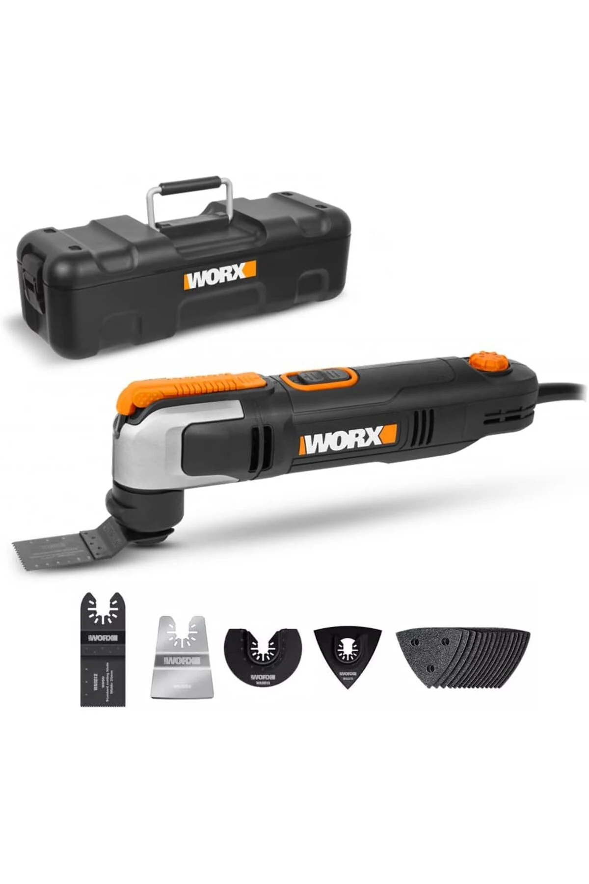 WX686 250Watt Profesyonel Çok Amaçlı Devir Ayarlı Kesme Raspalama ve Zımpara + 19 Adet Aksesuar 119