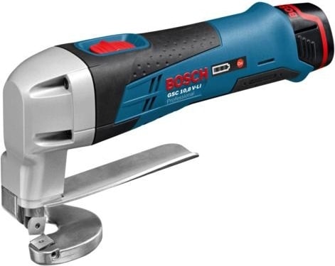 Professional GSC 12V-13 2 Ah Çift Akülü Sac Kesme Makinesi - L-boxx Çantalı 0601926108
