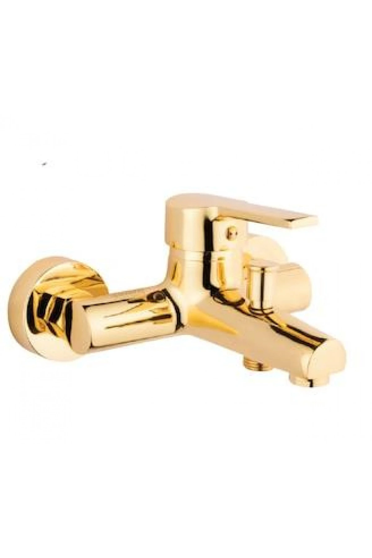 Gold Altın Renk Kaplama Robot Duş Seti Ve Banyo Bataryası 2’li Set Eng