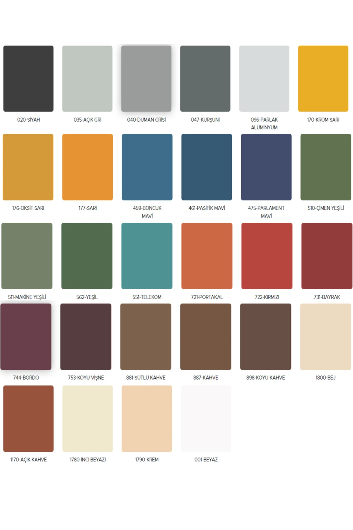 Selülozik Mat Boya Siyah 3/1