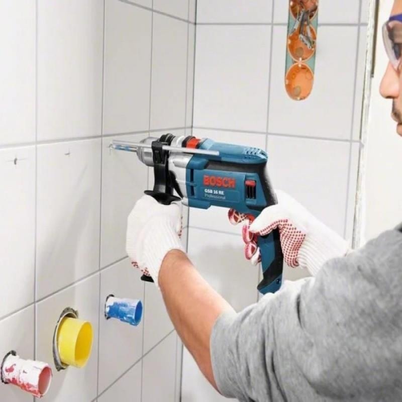 Profesyonel Gsb 16 Re Elektrikli Darbeli Matkap 750W 13MM Supra Mandren 060114E500