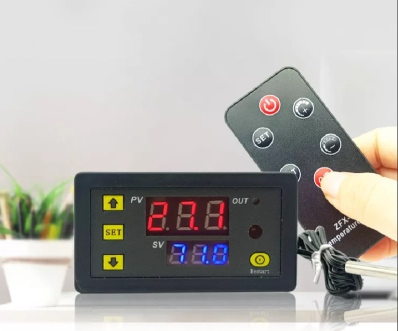 W3231 220VOLT 10A Uzaktan Kumandalı Termostat