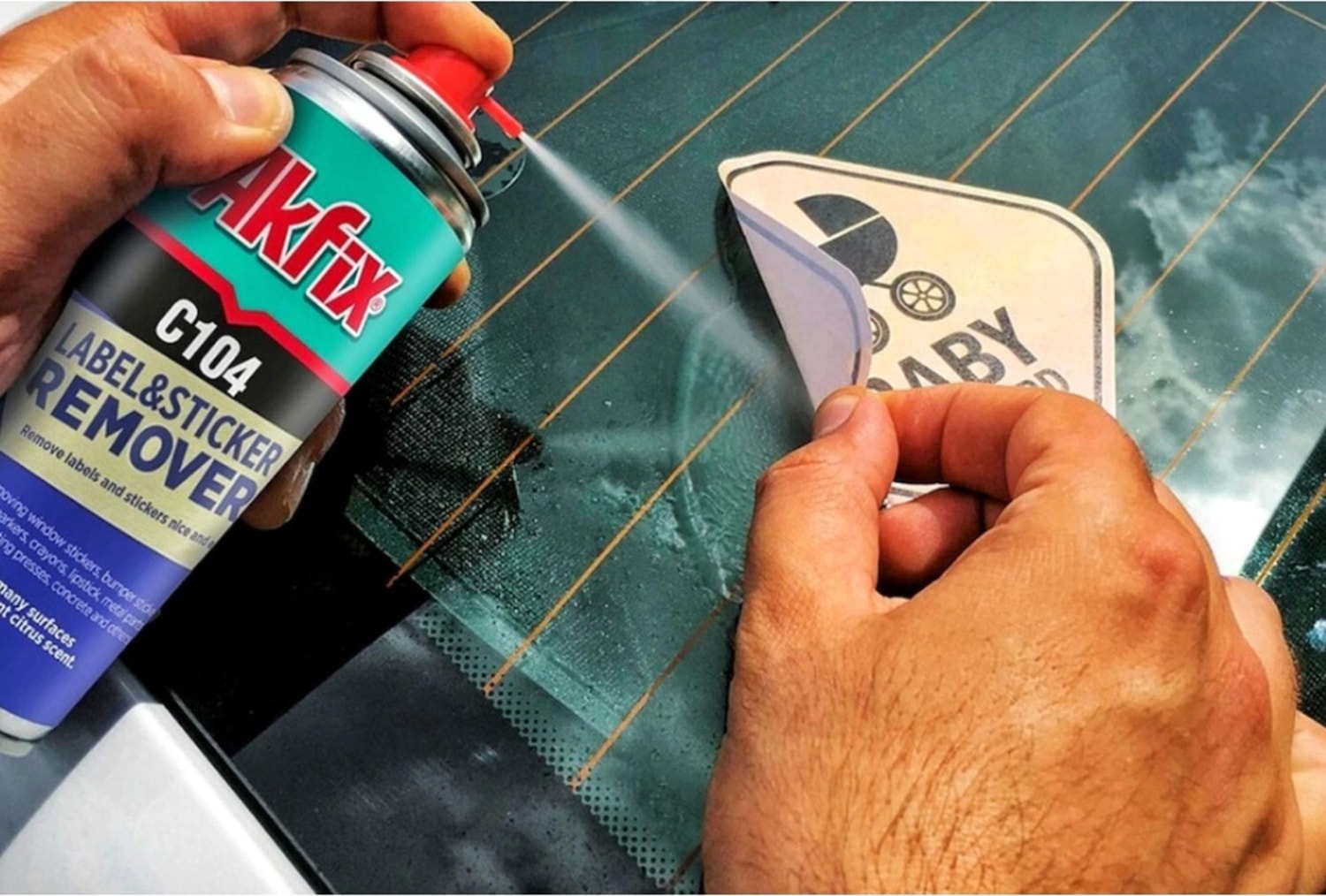 Leak Fix Su Sızdırmaz Sprey Beyaz 396 gr +Akfix A104 Etiket Sökücü Yapışkan Sökücü Sprey 200 ml