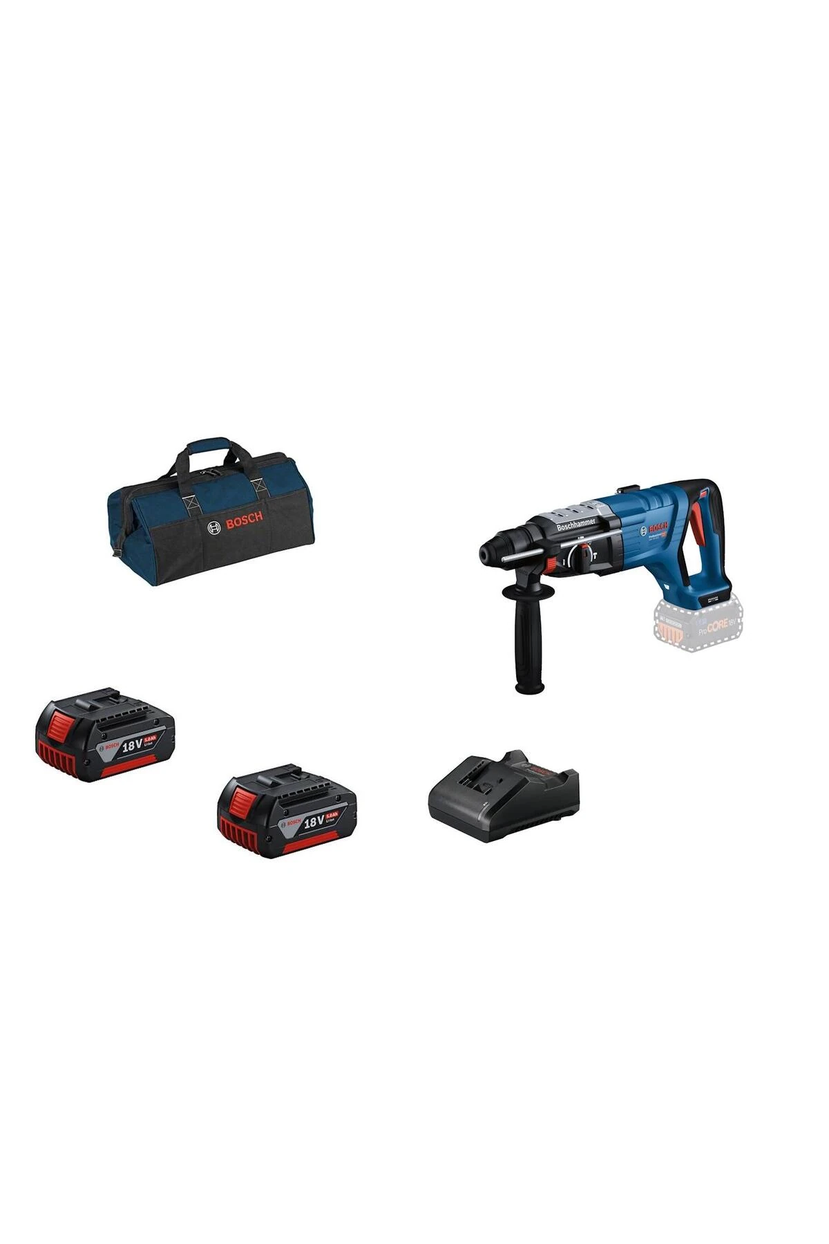 GBH 18V-28 D 2x5.0Ah Çift Akülü Kırıcı Delici