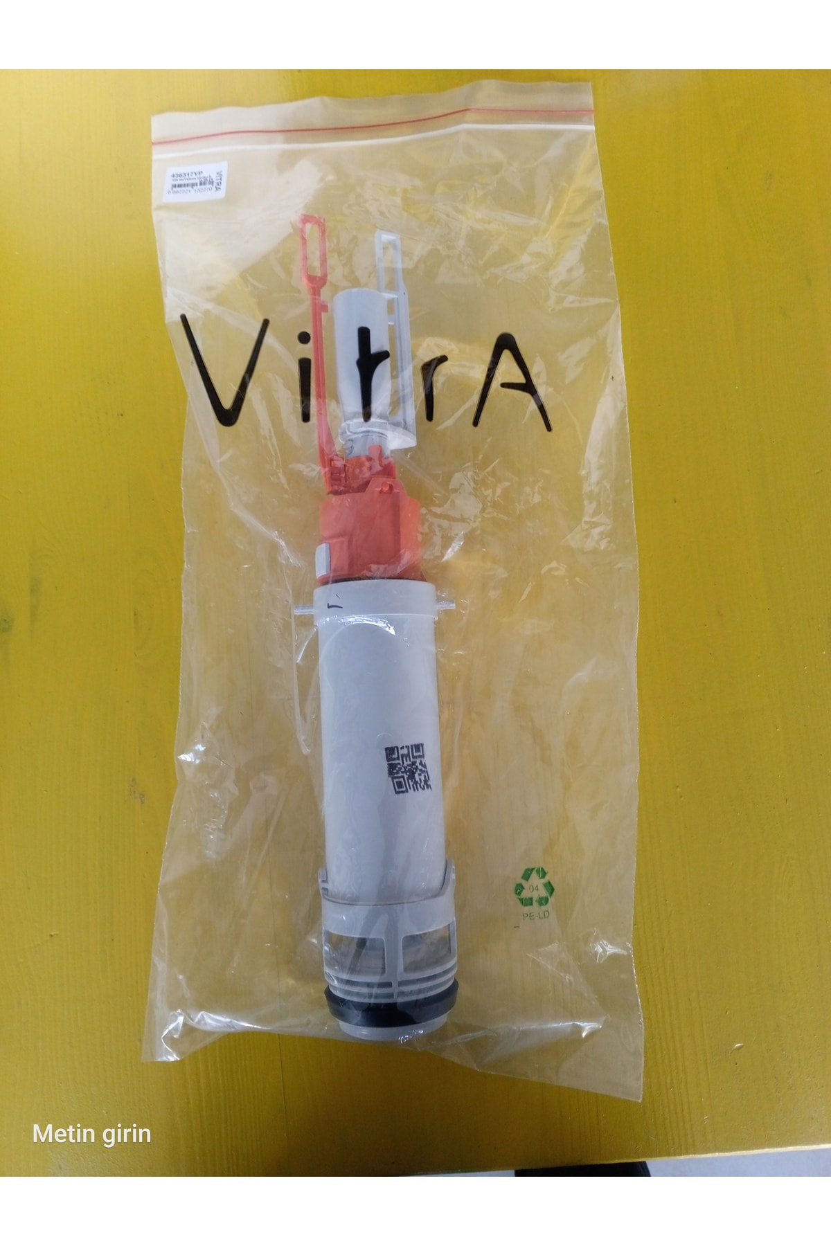 gömme rezervuar boşaltması 8 lik3/6