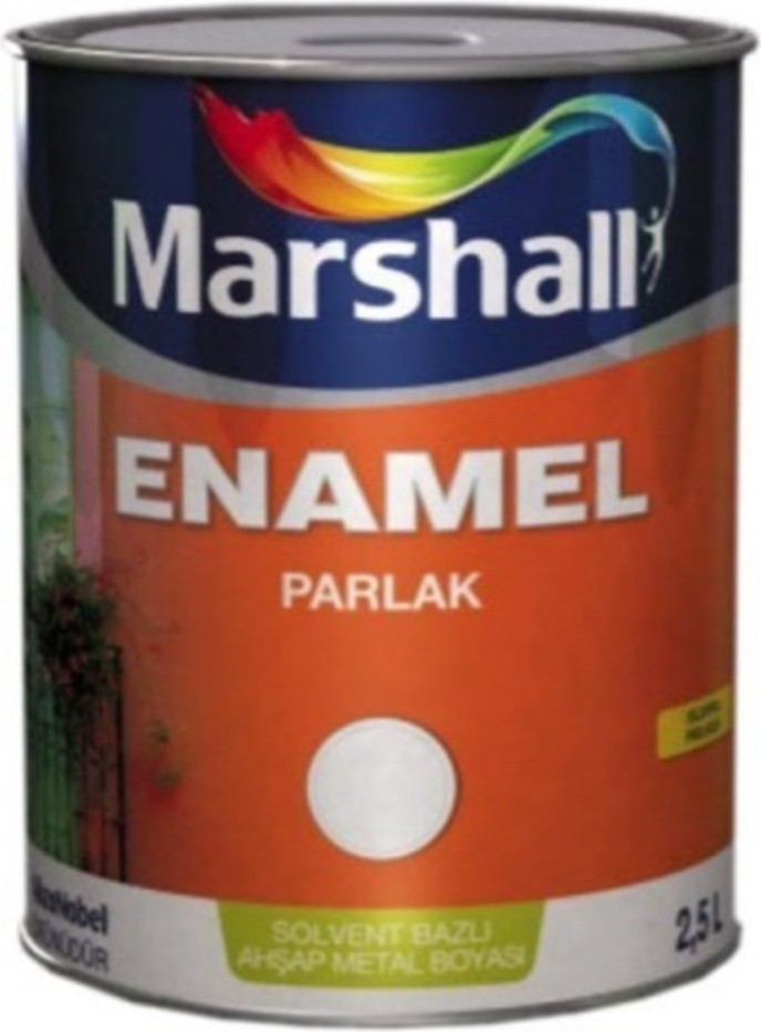Enamel Parlak Yağlı Boya 0.75 Lt Sütlü Kahve