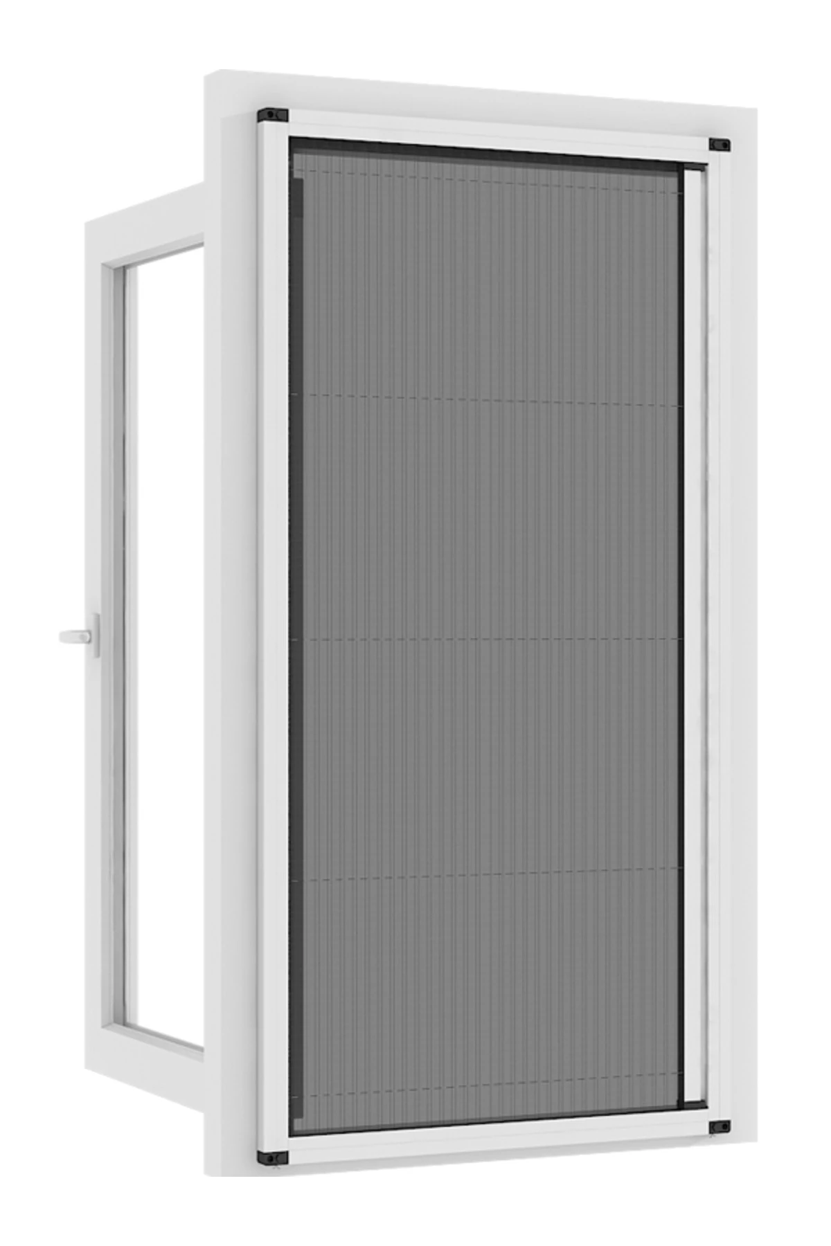 Ince Seri Plise Sineklik Kapı Pencere Boyalı (130*160)