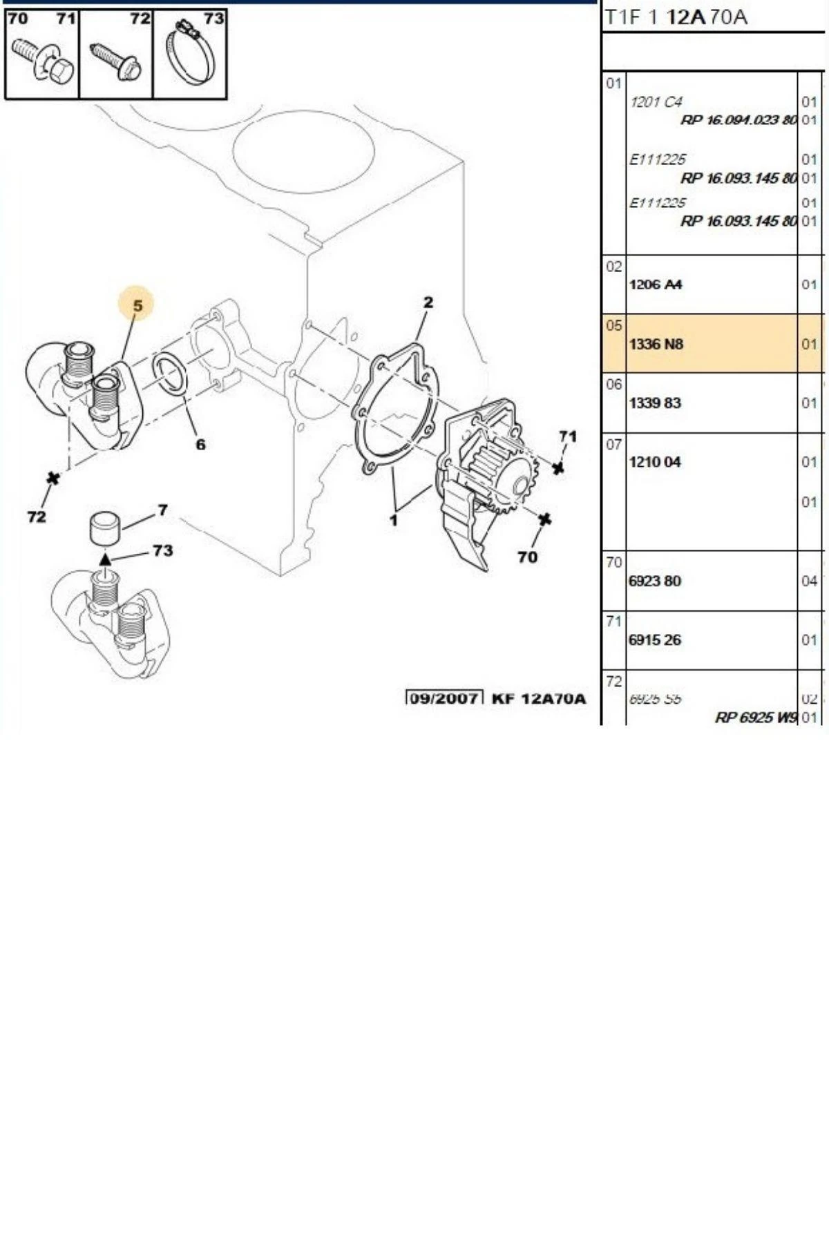 Su Kollektör Partner 1.9 D 1996-2008/ 2.0 HDI 2003-2008 DW8 (ZTH1136-FSE22623015-2661416005-1336N8