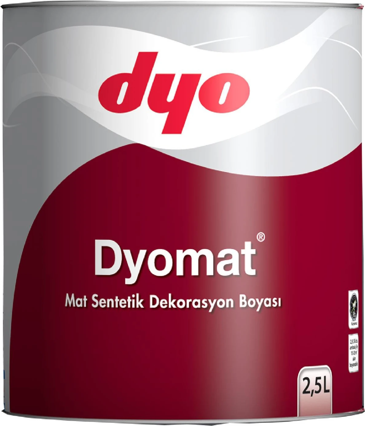 Dyo Ennalbur mat Mat Dekorasyon Boyası 0,75 Litre Beyaz