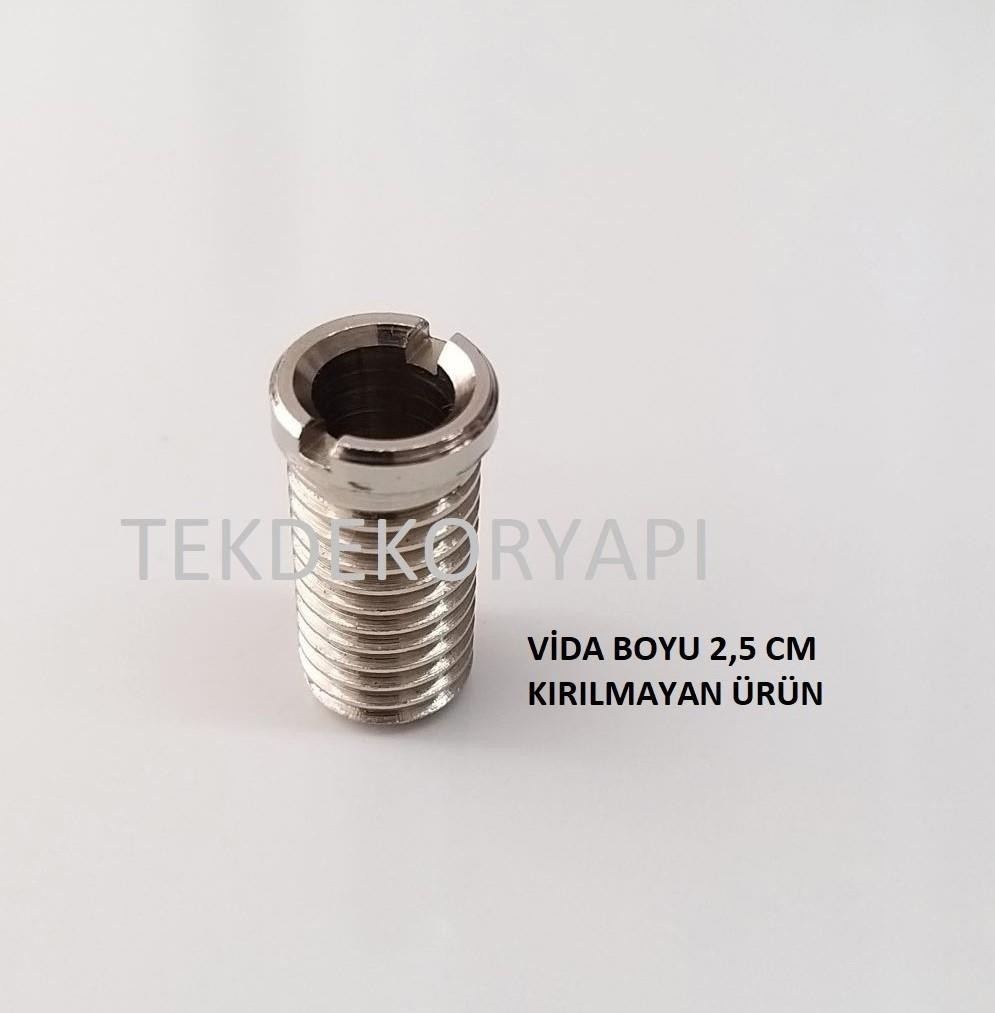 Franke uyumlu Evye Sifon Süzgeç Vidası 2.5 cm