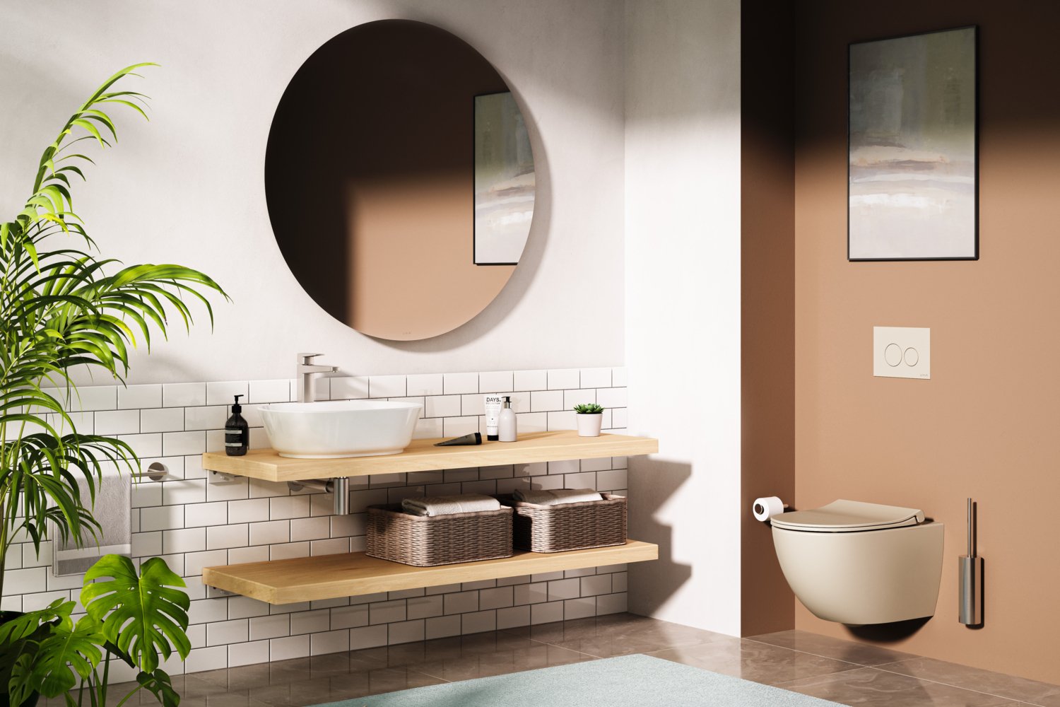 Origin A4512334 Lavabo Sifonu, T Tipi, Fırçalı Nikel