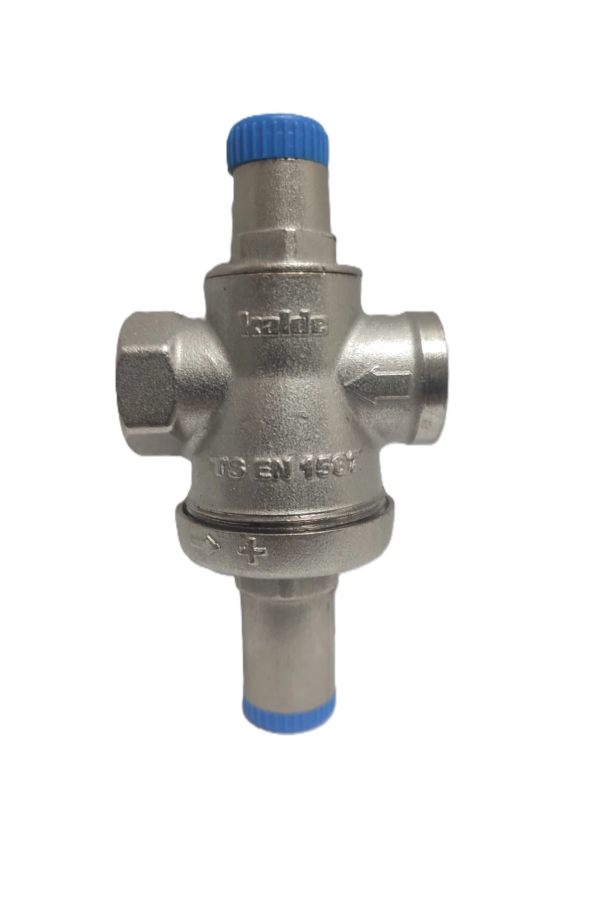 1/2" DN15 Rekorsuz Su Basınç Düşürücü (Manometreli) - Pressure Reducing Valves (With Manometer)