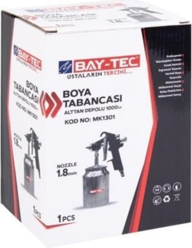 Boya Tabancası MK1301 (Alttan Depolu 1000 Cc) 1.8 Mm.