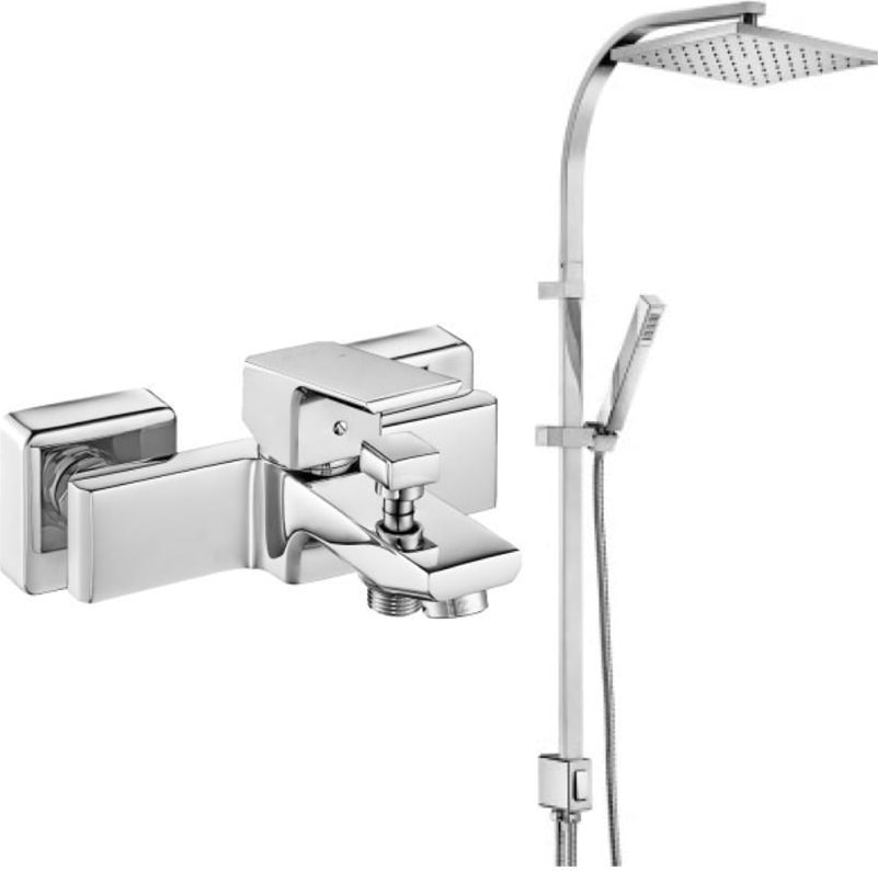 Eca Tiera Banyo Bataryası 469+ Tiera Kolonlu Tepe Duş Seti 2'li Set