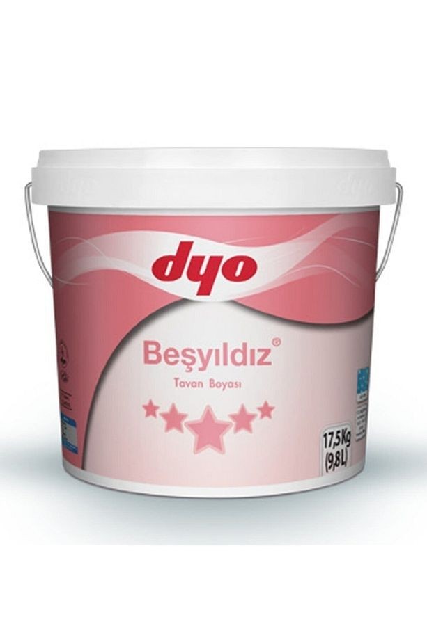 Beşyıldız Tavan Boyası Beyaz 17.5 kg