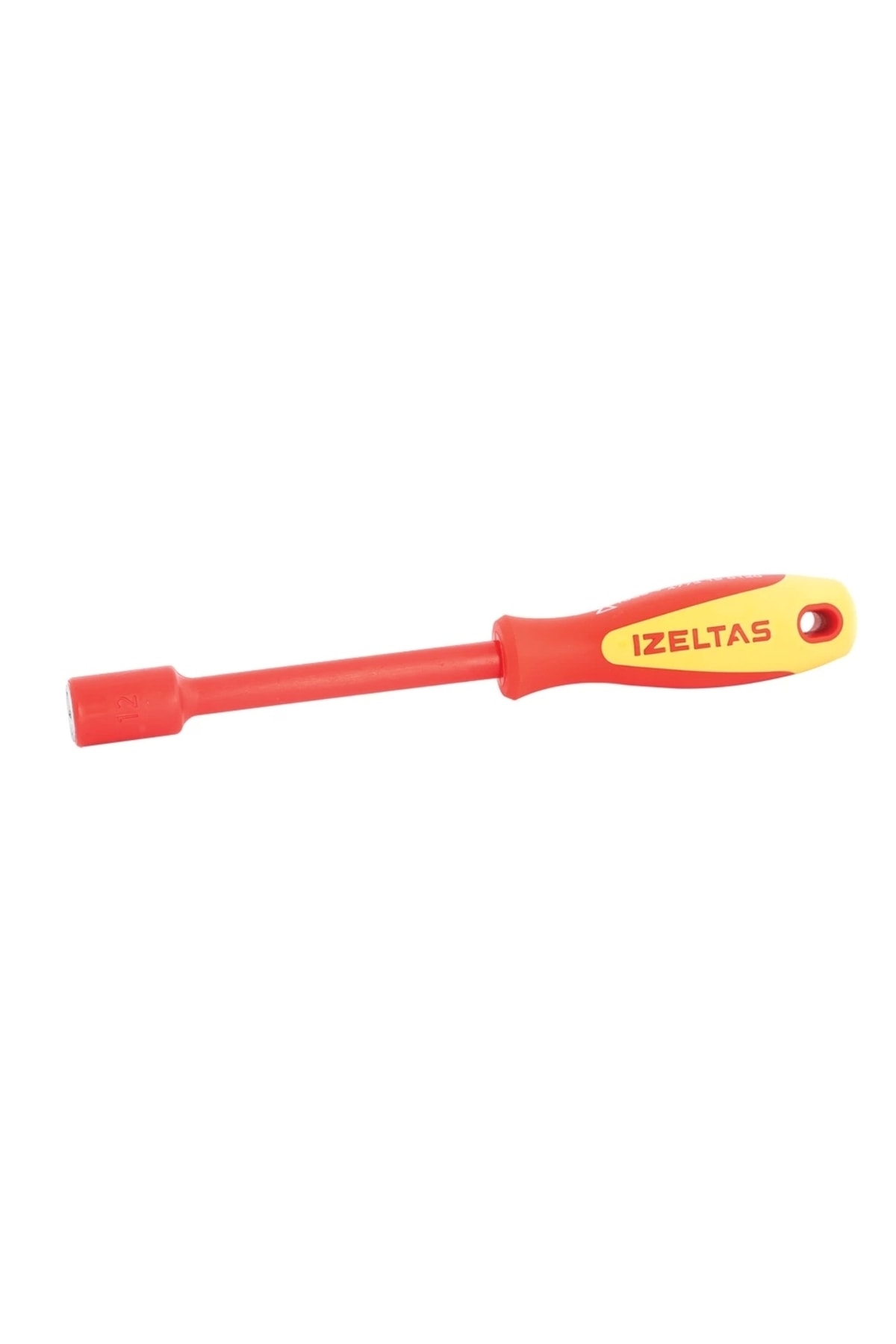 İZELTAŞ 4773190090 1000V Süngüsü İzoleli Lokma Uçlu Tornavida 9 mm