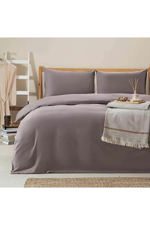 Alana Nevresim Seti King Size 230x220 Cm Bej