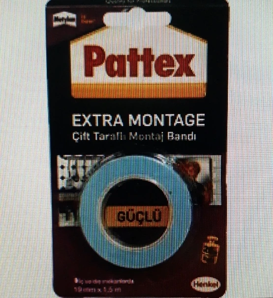 Henkel  Tape Extra Montage Beyaz 19 Mm X 1.5 M
