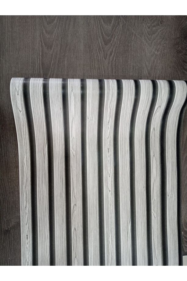 Çıta Desenli Üç Boyutlu Silinebilir Duvar Kağıdı 53 Cm Genişliğinde 10 Metre Uzunluğunda