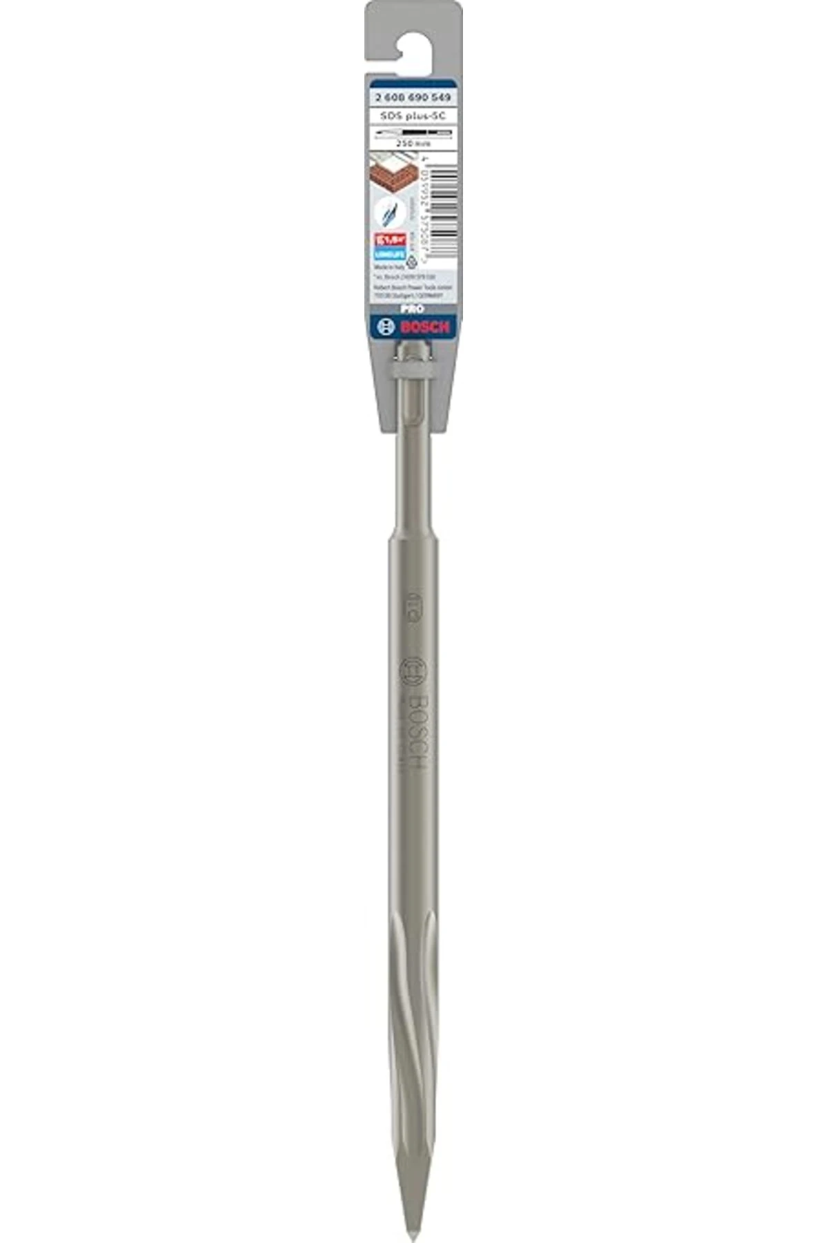 1x PRO SDS plus-5C Sivri Keski (Beton, Tuğla, Ø mm, Professional Aksesuar Kırıcı Delici, Kırıc