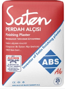 Saten Alçı 25 Kg.