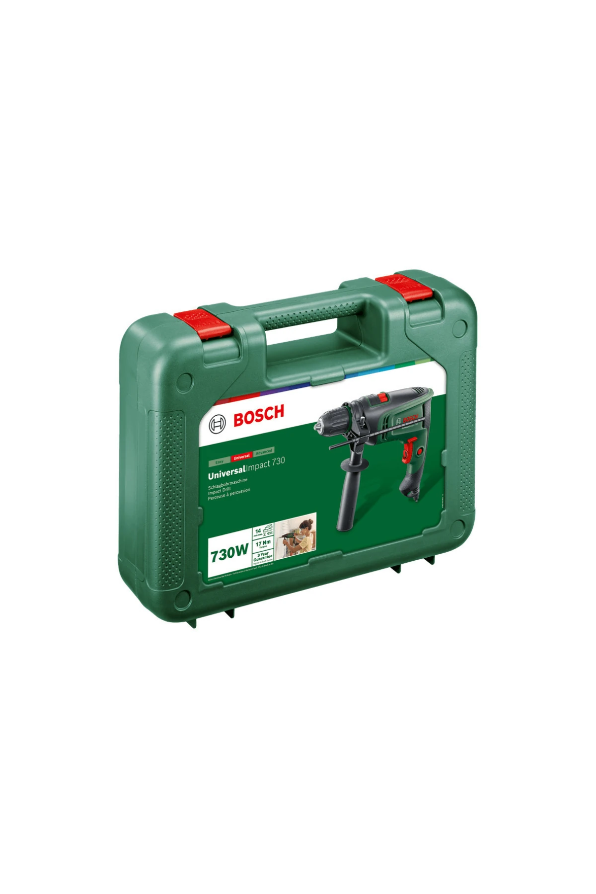 Elektrikli Darbeli Matkap Universalımpact 730 15 Parça X-line Set Takım Çantası Hediyeli