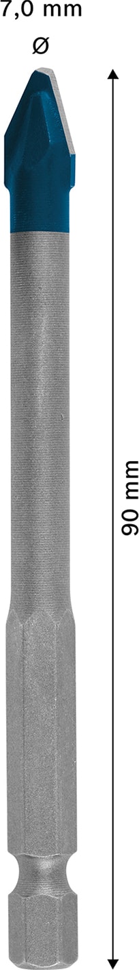 BOSCH Expert Hex-9 Hardceramic Delme Ucu 7 x 90 mm