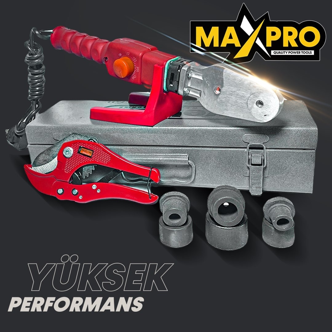 Maxpro Yükse Kalite Kaydırmaz Kalınlaştırılmış Panel Pprc Boru Kaynak Mini Makina Seti Teflon