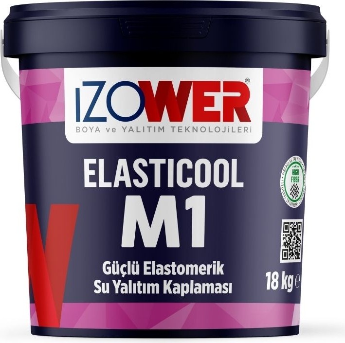 Izower M1 Güçlü Elastomerik Su Yalıtım Kaplaması- Sarı- 18 kg