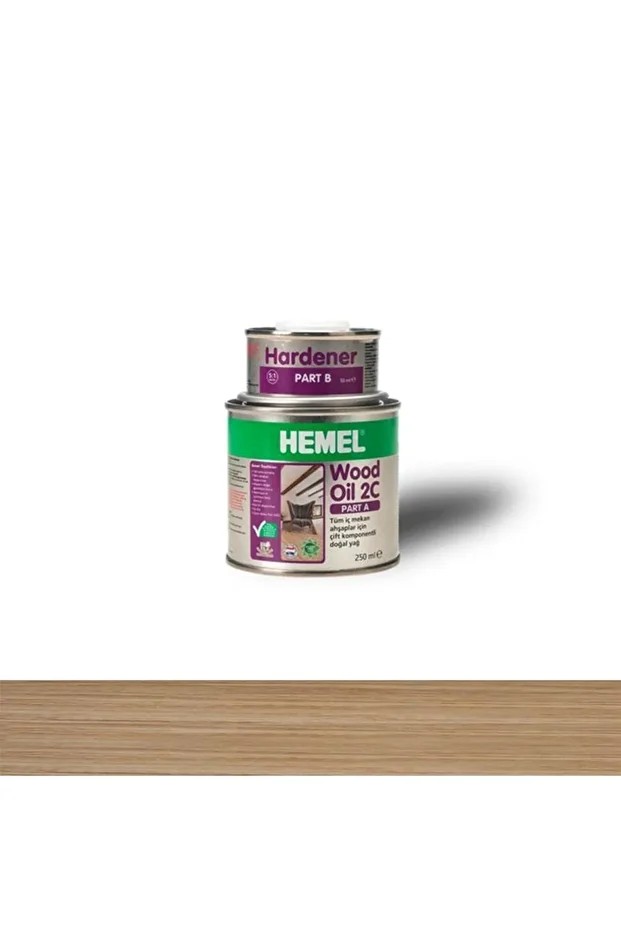15745 Wood Oil 2c Ahşap Için Doğal Yağ 300ml Şeffaf
