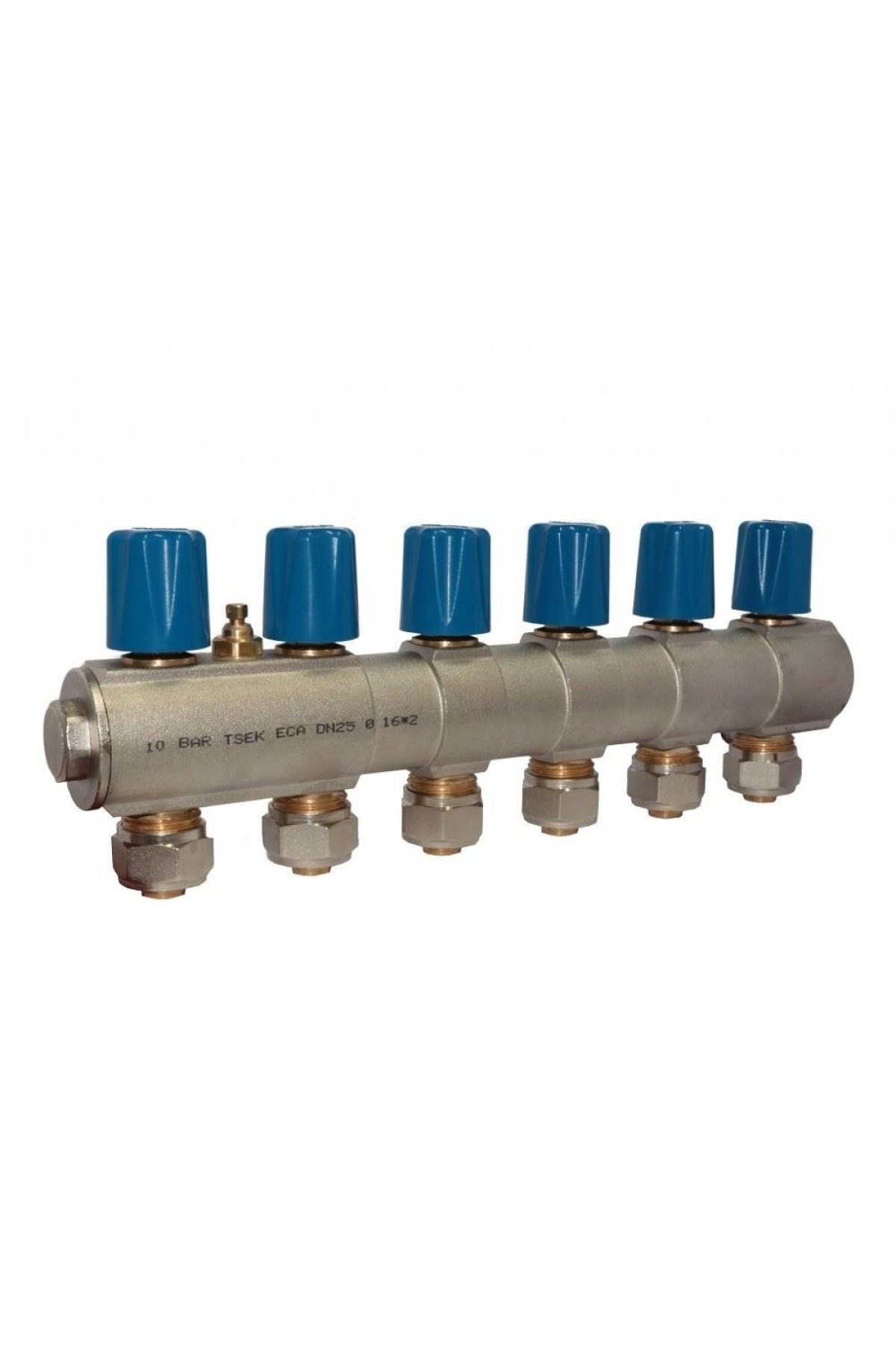 1” Debi Ayar Vanalı Kollektör 2'li Mavi Volanlı