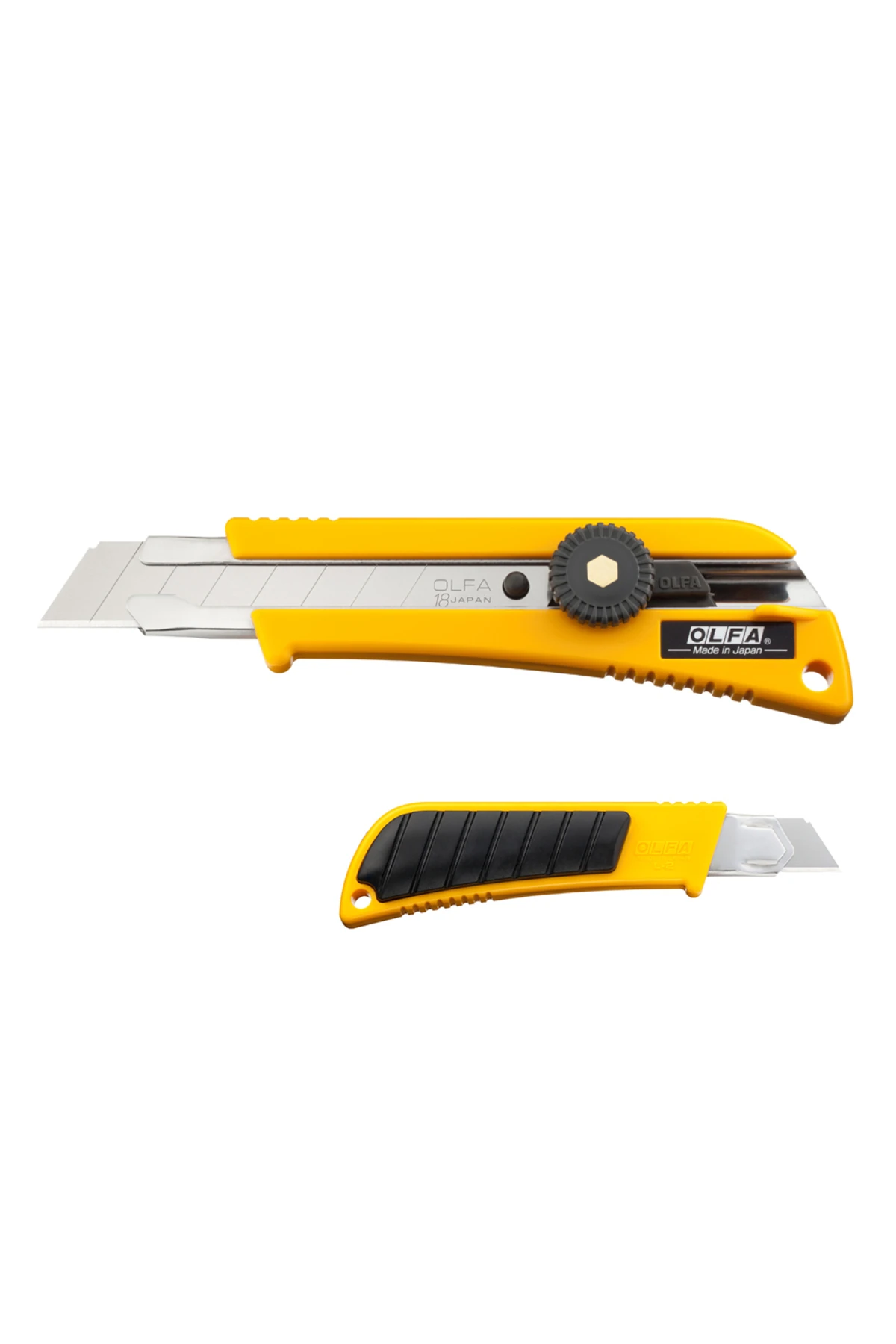 : Vida Kilitli Çok Amaçlı Kauçuk Saplı Standart Geniş Maket Bıçağı : 18 mm