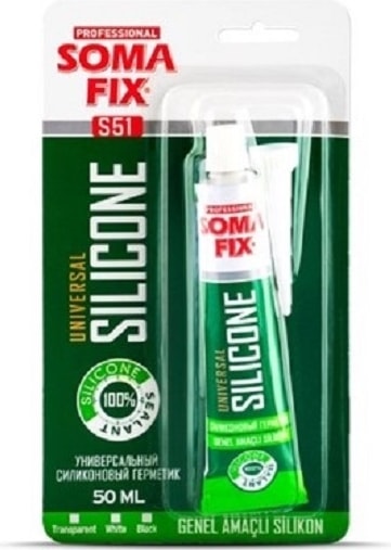50 ml Siyah Tüp Silikon