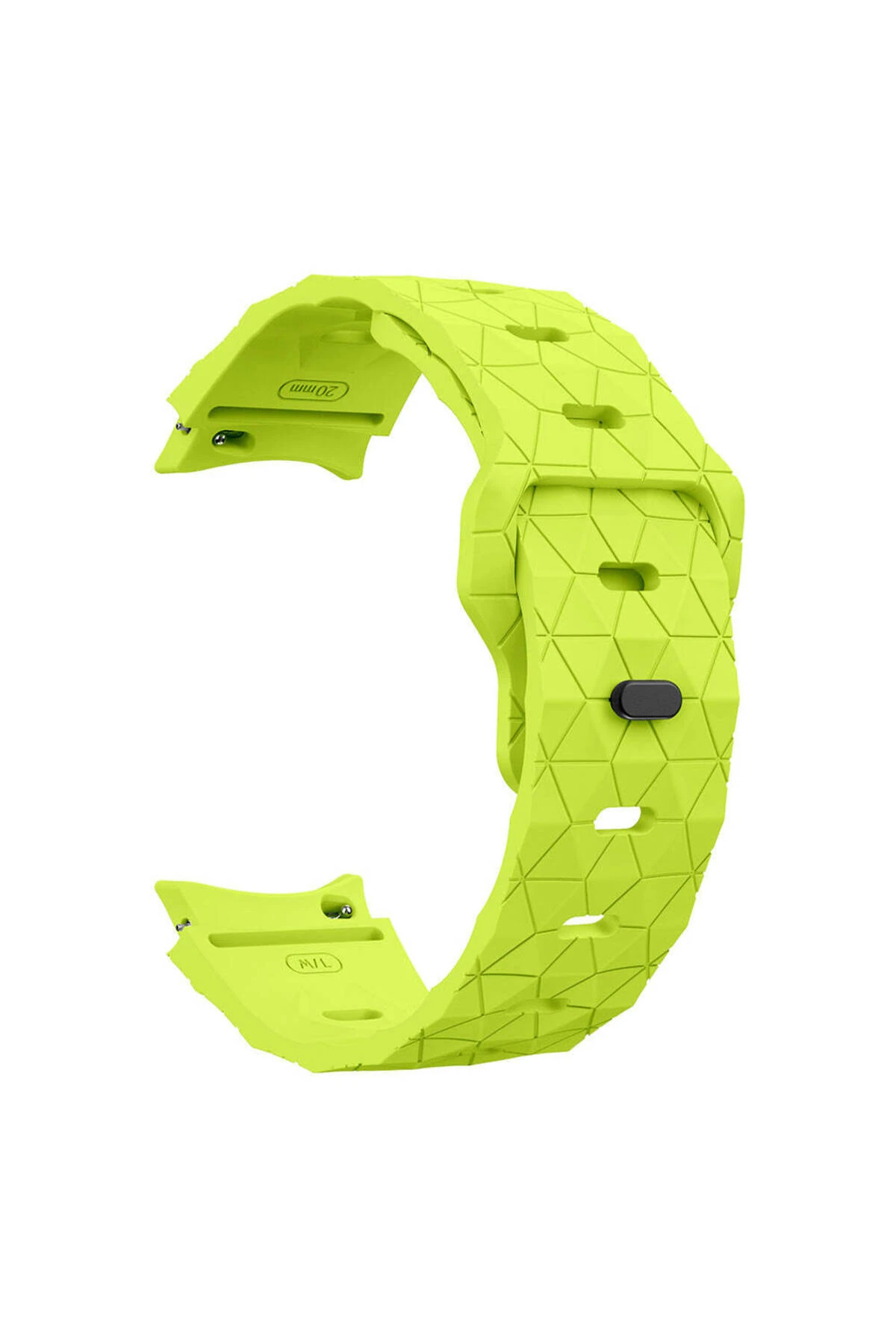 Samsung Galaxy Watch 7 40mm Kordon Kayış Prizma Desen Silikon KRD-116