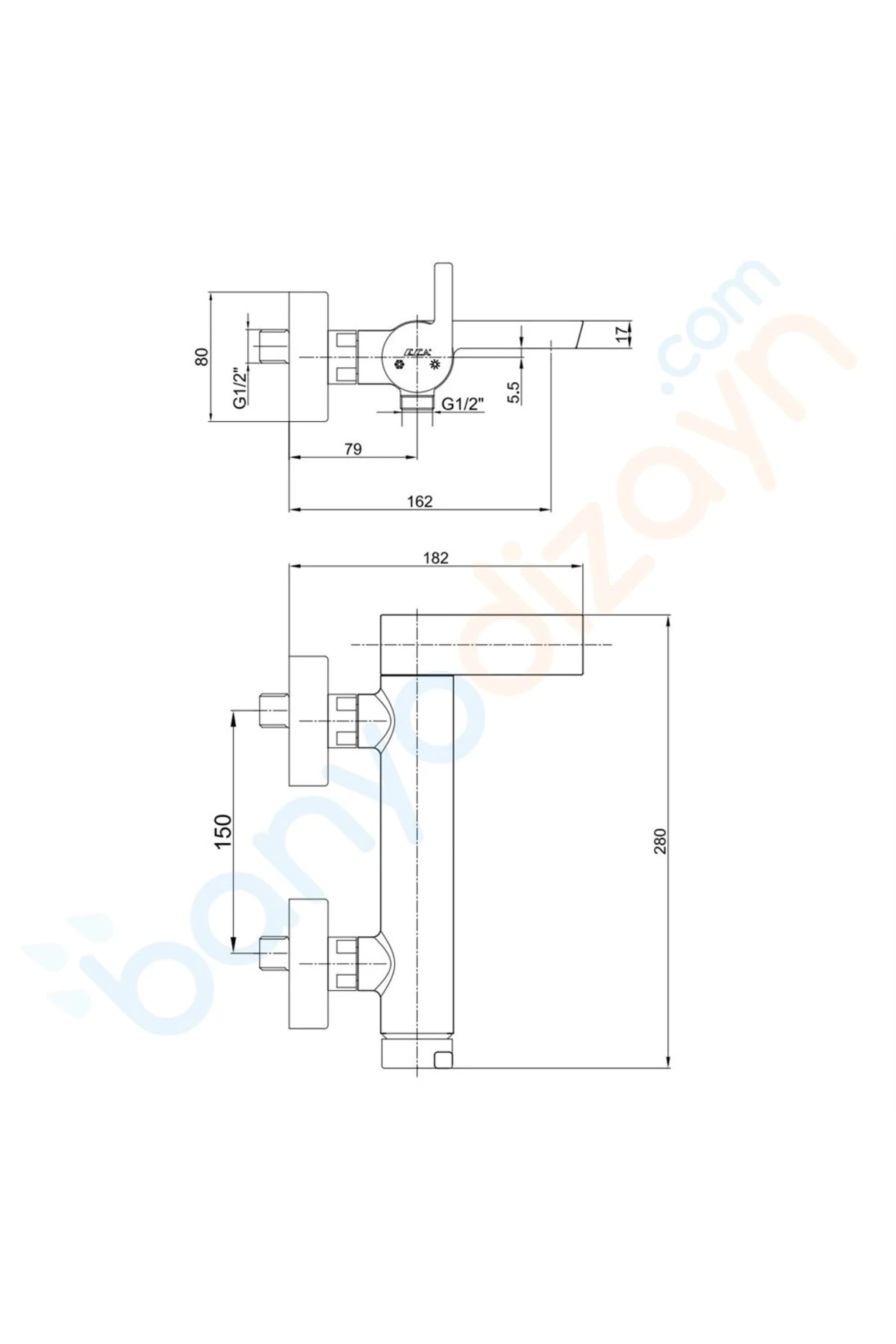 Icon Banyo Bataryası 102102478h