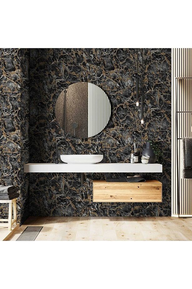 ROKA 23103-5 Modern Mermer Desenli Duvar Kağıdı 16,5 m2