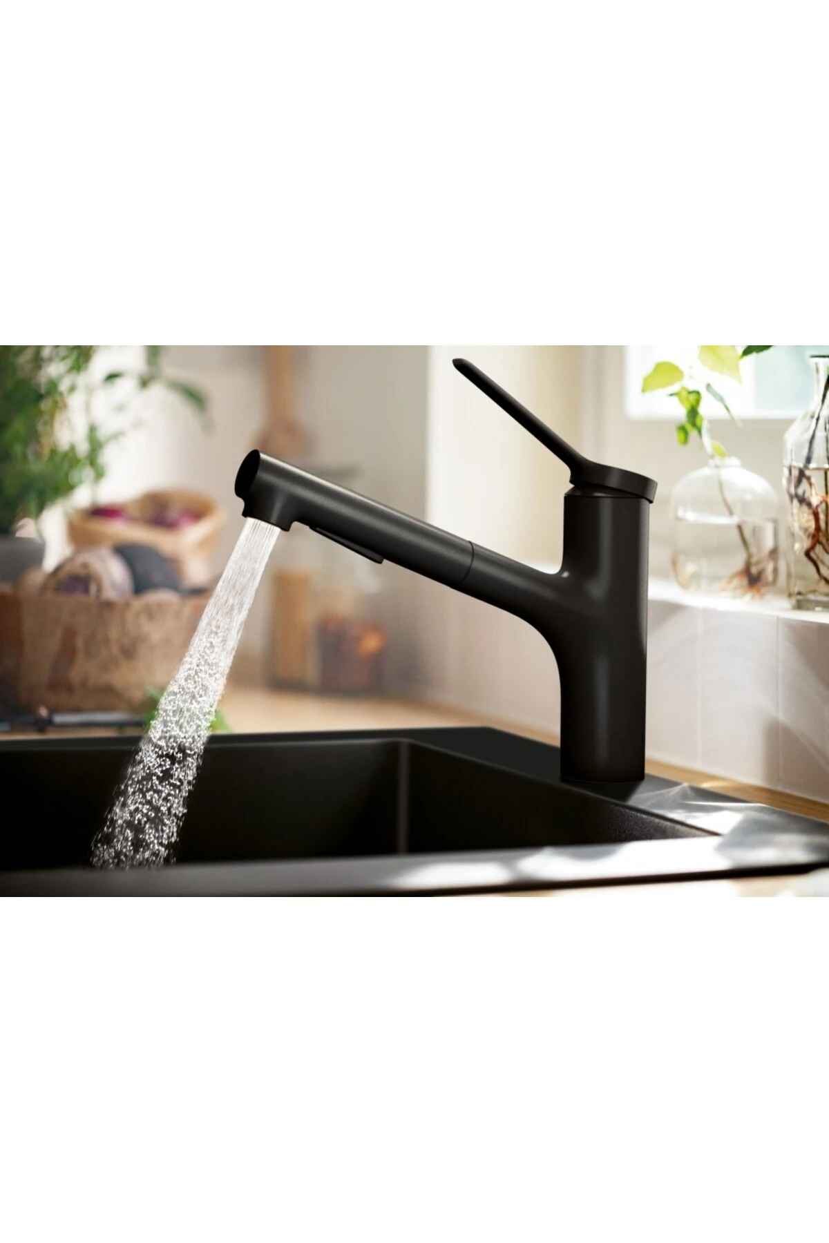 Zesis M33 Tek kollu Eviye Bataryası 150 2 jet Satin Siyah 74800670