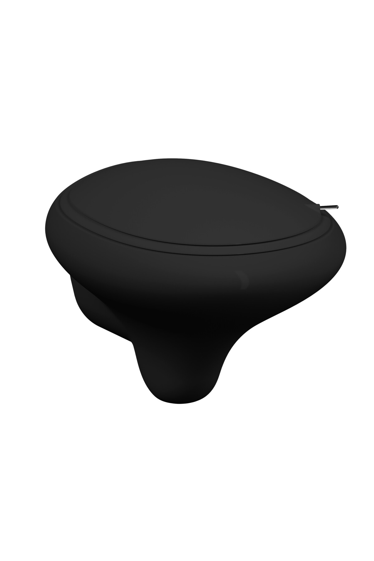 İstanbul 4518B470-0090 Asma Klozet, Rim-ex, Siyah, 53 cm