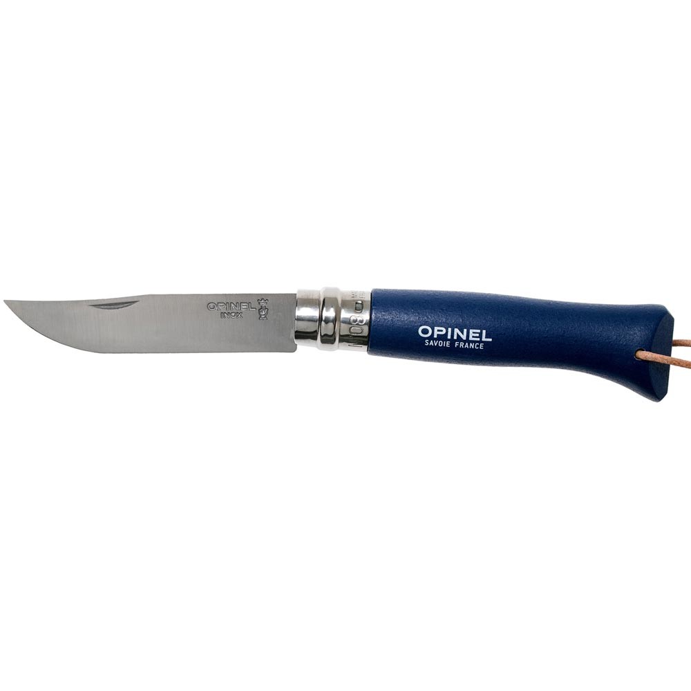 Opinel Inox Trekking 8 No Paslanmaz Çelik Çakı (Mavi)