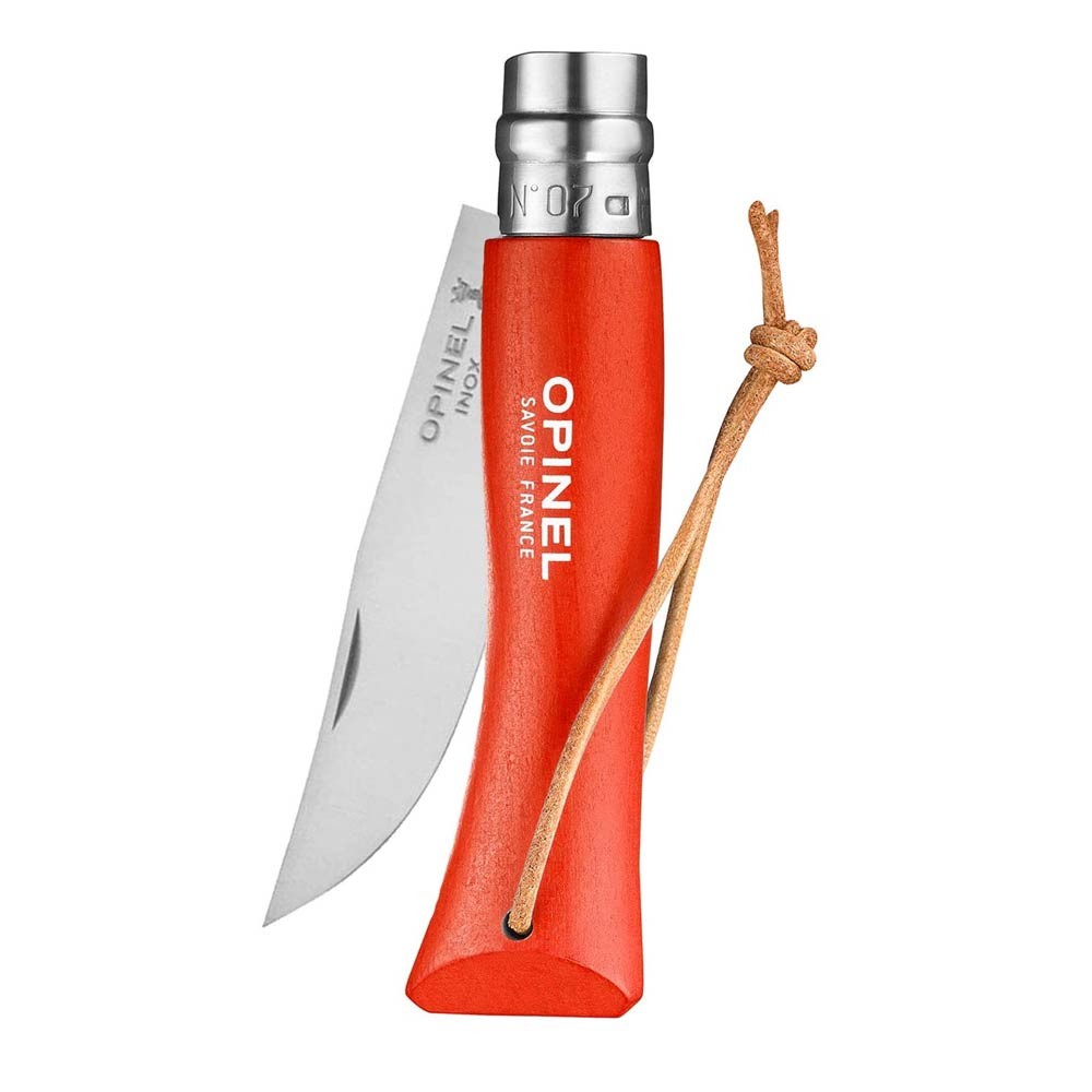 Opinel Inox Trekking 7 No Paslanmaz Çelik Çakı (Turuncu)