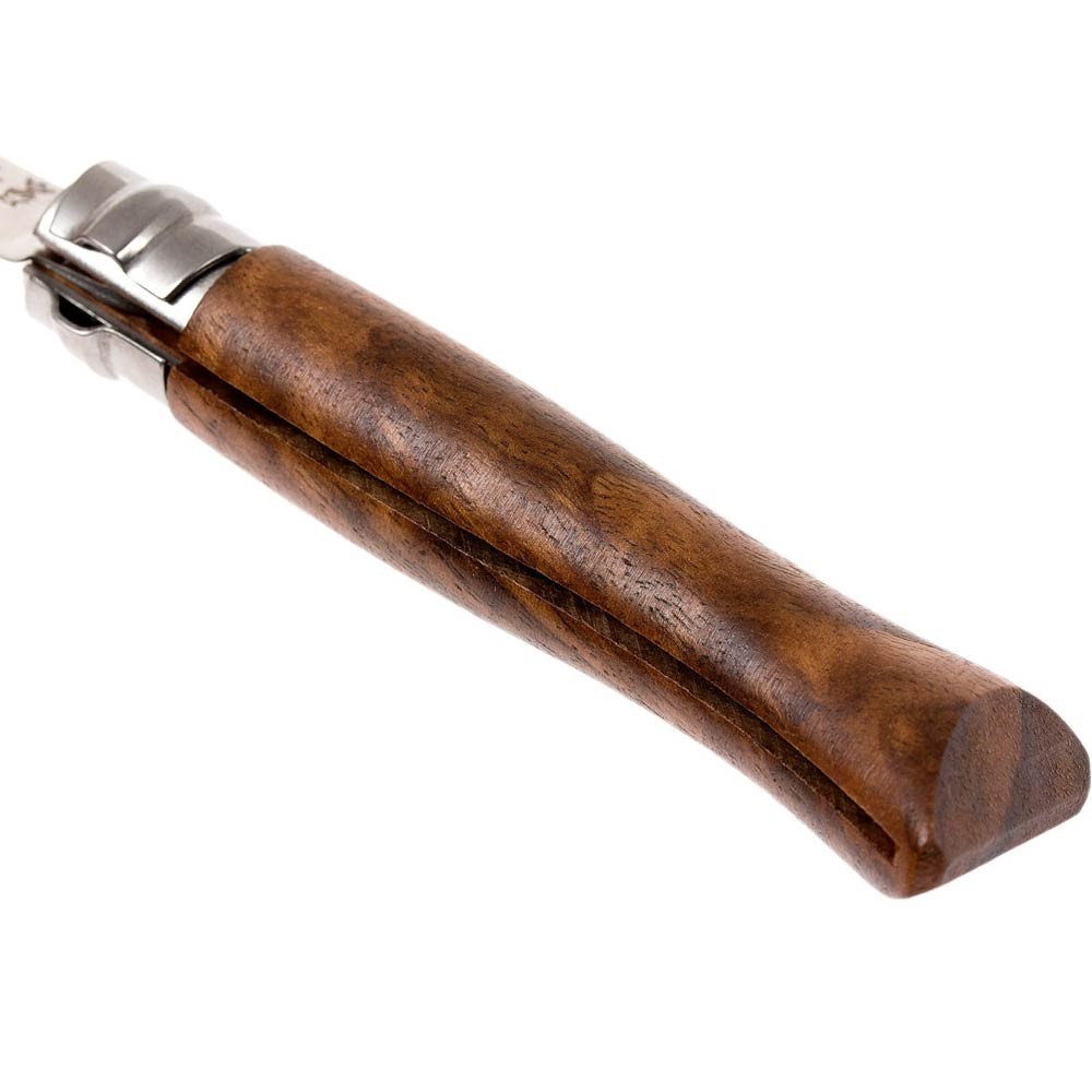 OP-002022-Opinel Inox No 8 Ceviz Saplı Paslanmaz Çelik Çakı