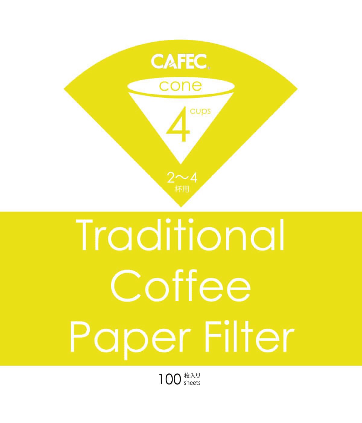 CAFEC TRADITIONAL FİLTRE KAĞIDI - CUP4